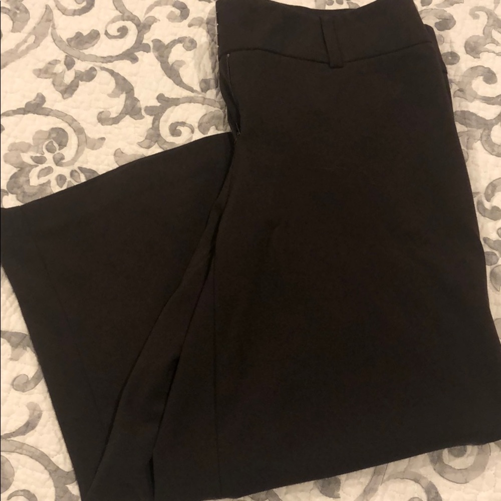 Dress cropped pants.